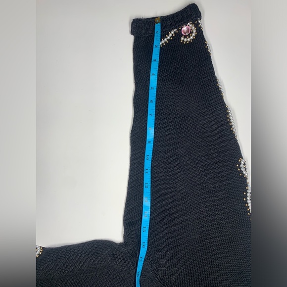 Vintage Cropped Sweater for Christmas Winter Holiday from the 90s - Picture 10 of 12